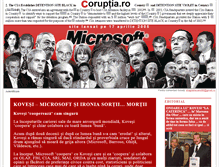 Tablet Screenshot of coruptia.ro